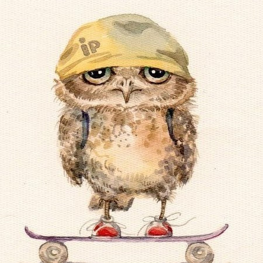 Сова серая мульт