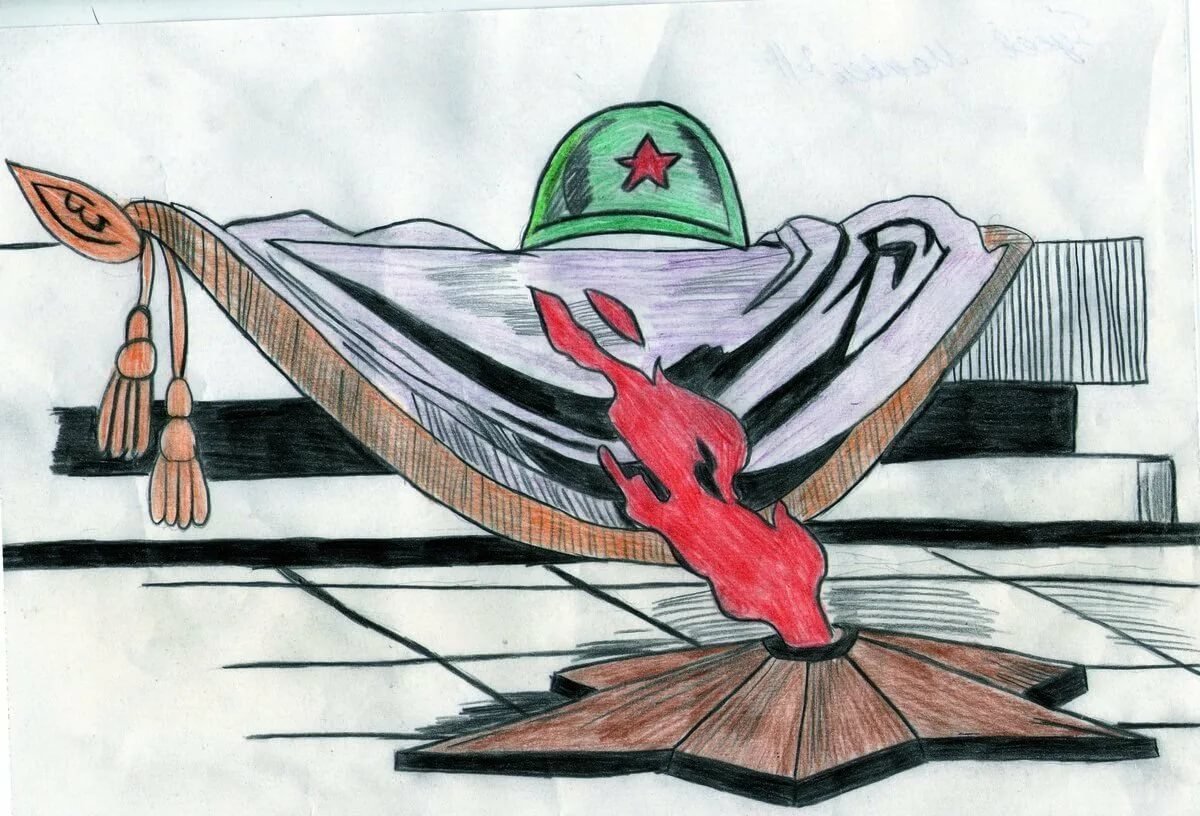 День Победы рисунок на конкурс