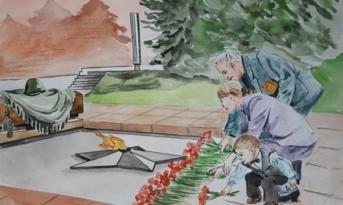 Иллюстрация на тему война