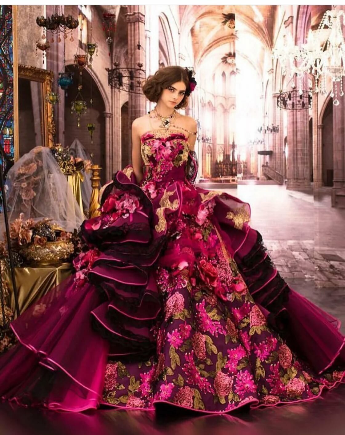 Бальные платья для девушек