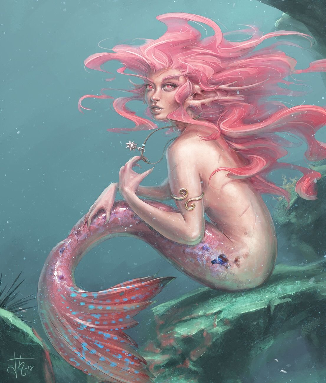 Русалка сирена Ундина это