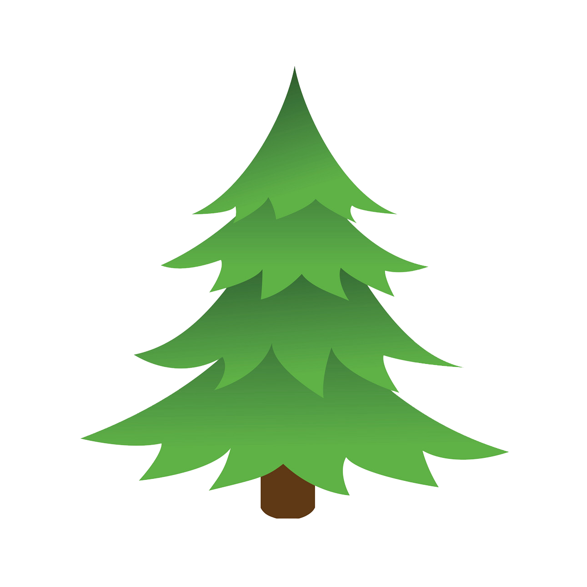 Елочка Новогодняя без игрушек