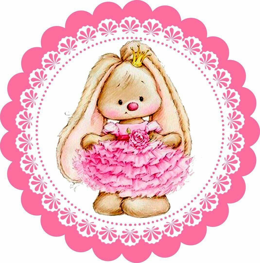 Зайки для скрапбукинга