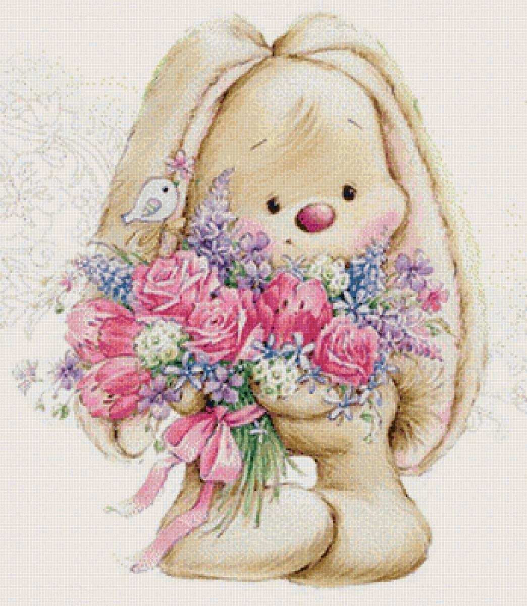 Зайка Мими рисунок