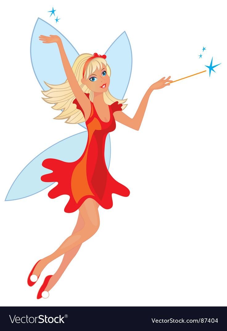Сказочная Фея с волшебной палочкой