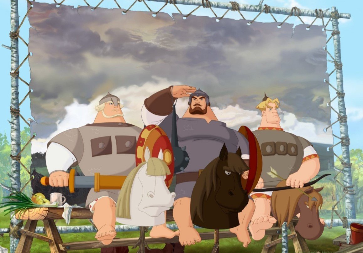 Портрет богатыря Ильи Муромца