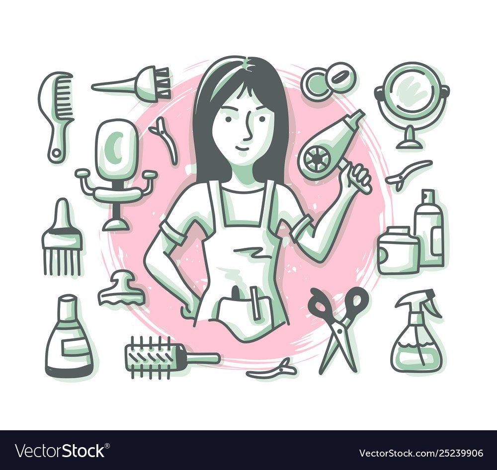 Мультяшные парикмахеры