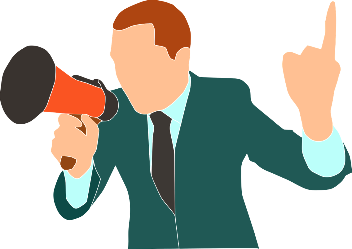 Говорящий человек