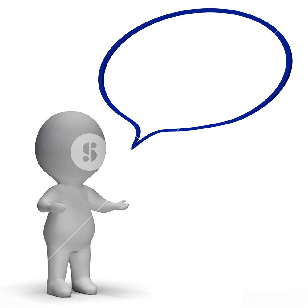 Человечек с мыслями