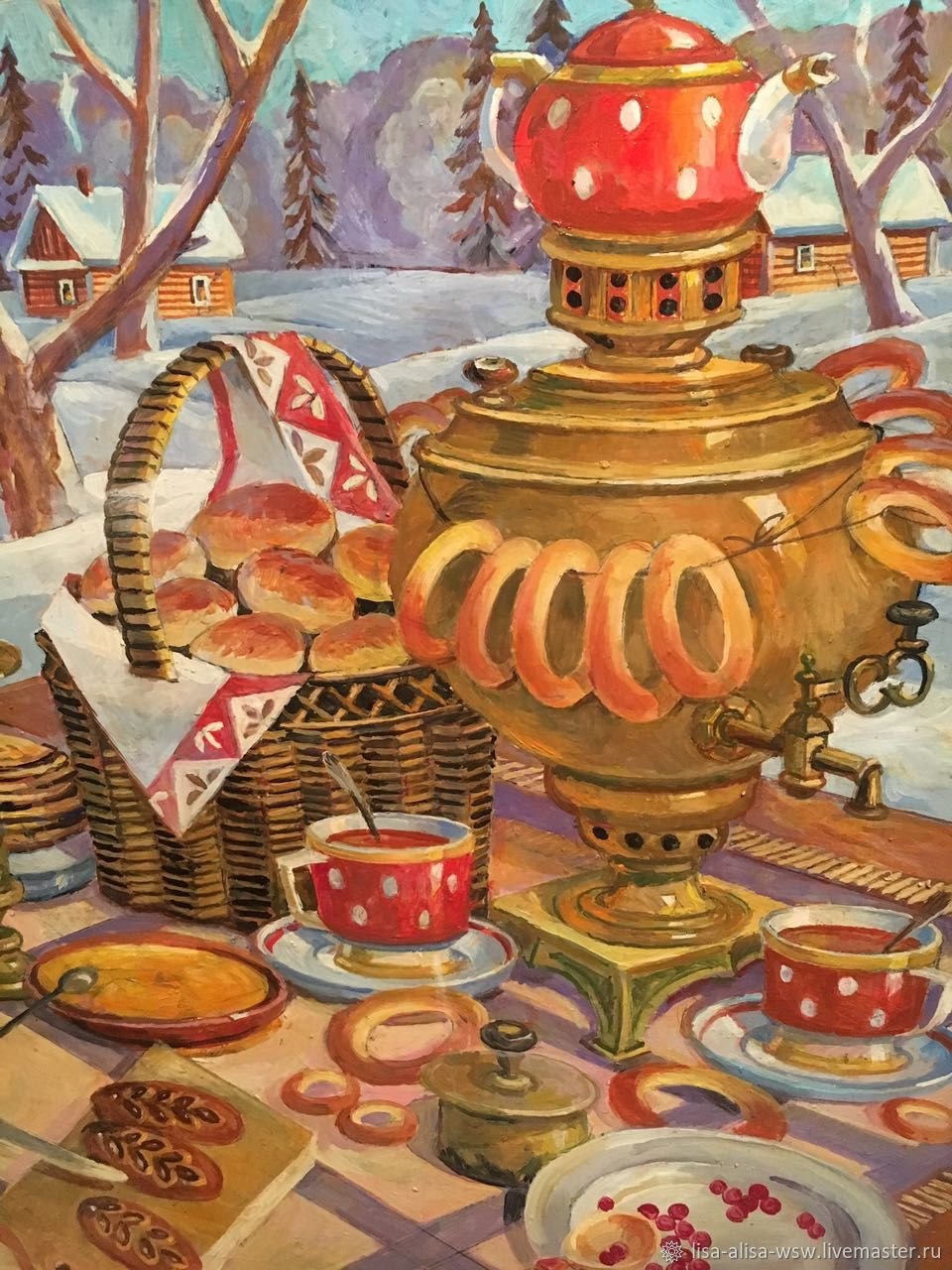 Тульский самовар чаепитие