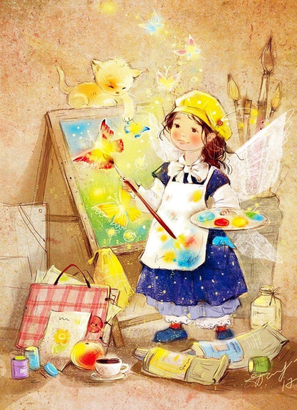 Художник иллюстратор Екатерина бабок