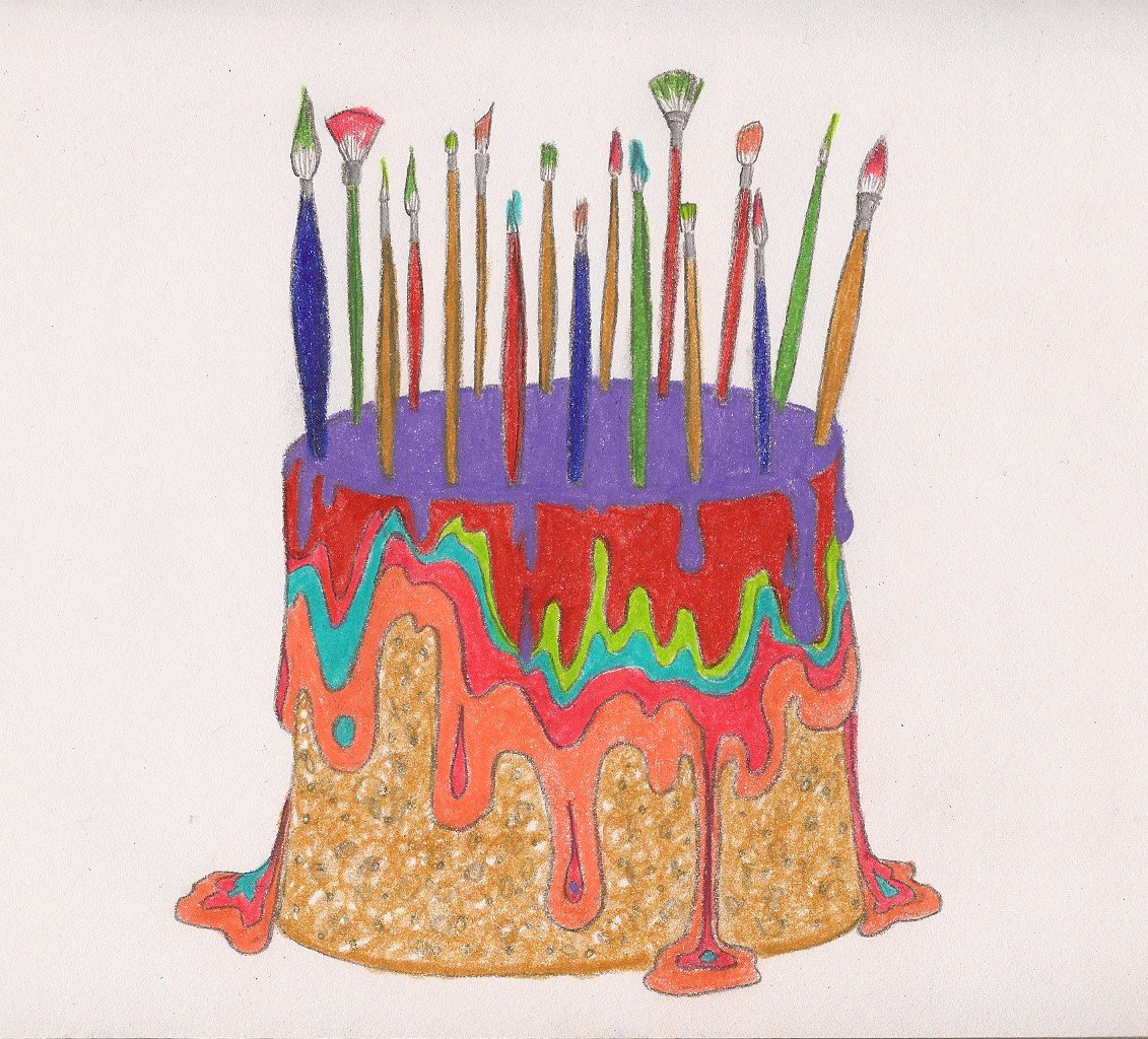 С днём рождения художнику