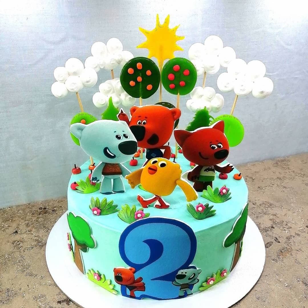 Торт Мимимишки для мальчика