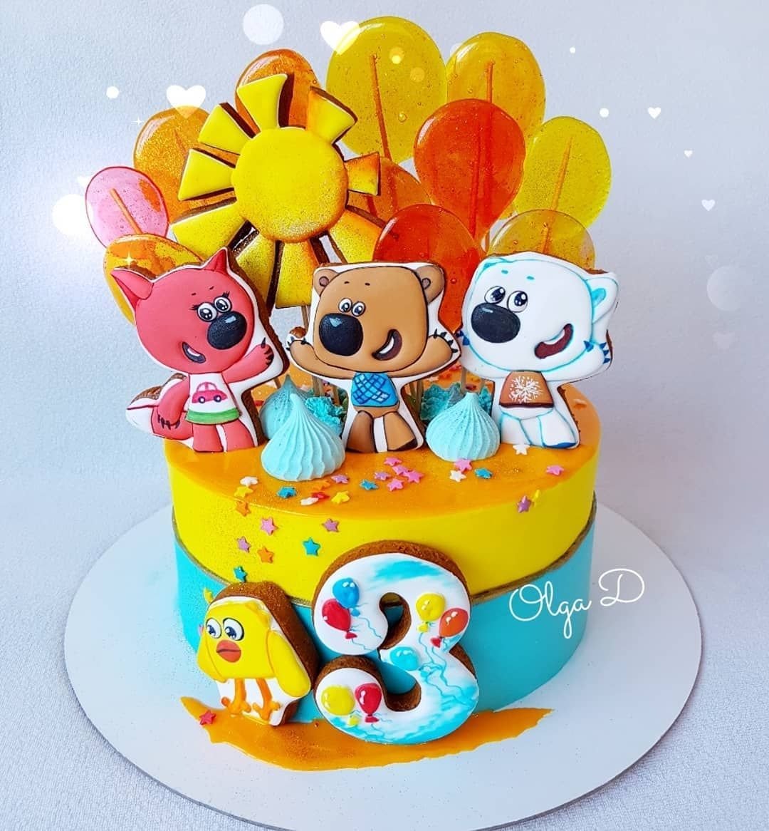 Торт мишки Мимимишки