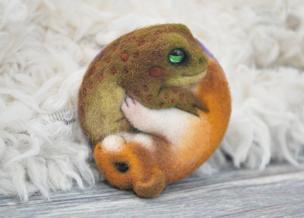 Хомяк и жаба