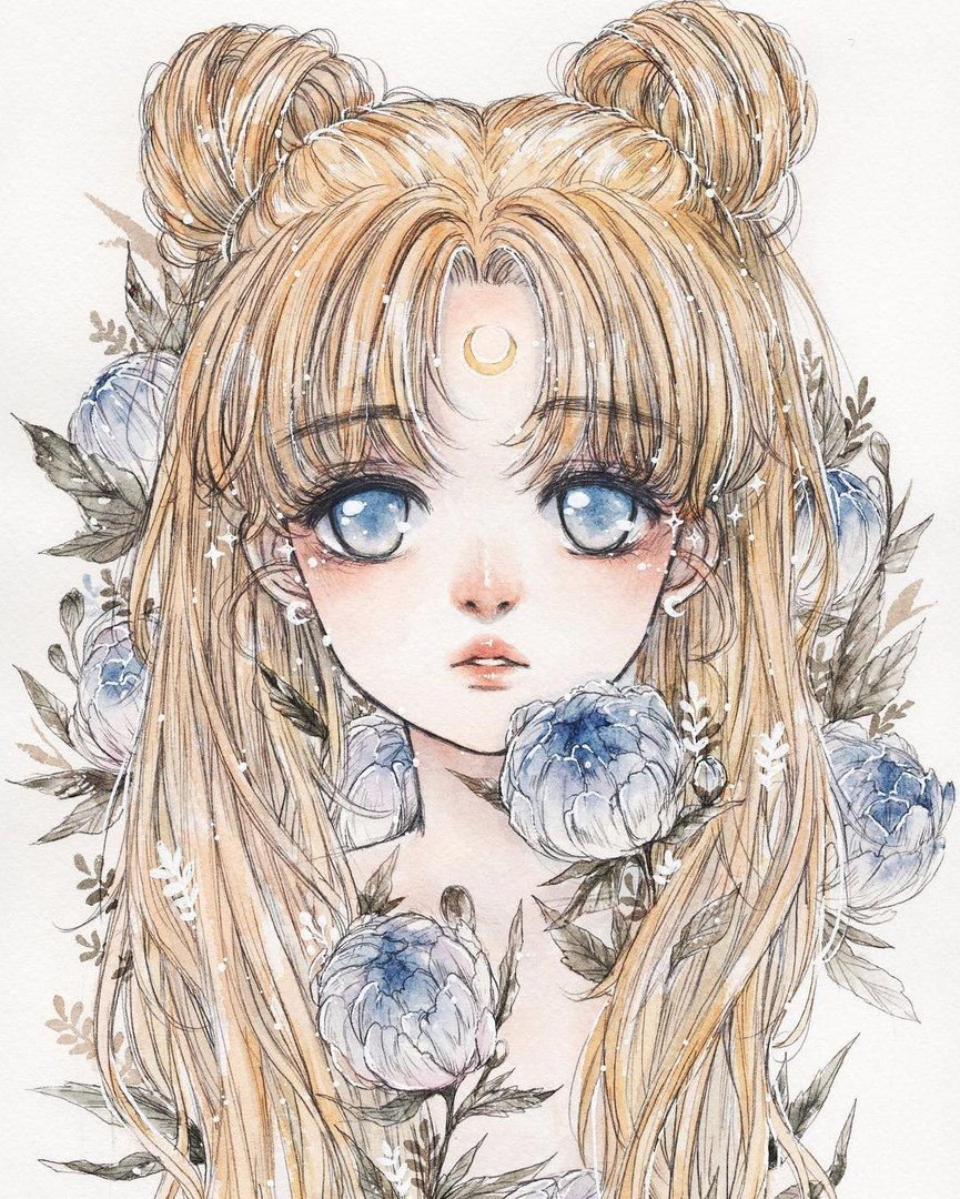 Аниме две девочки