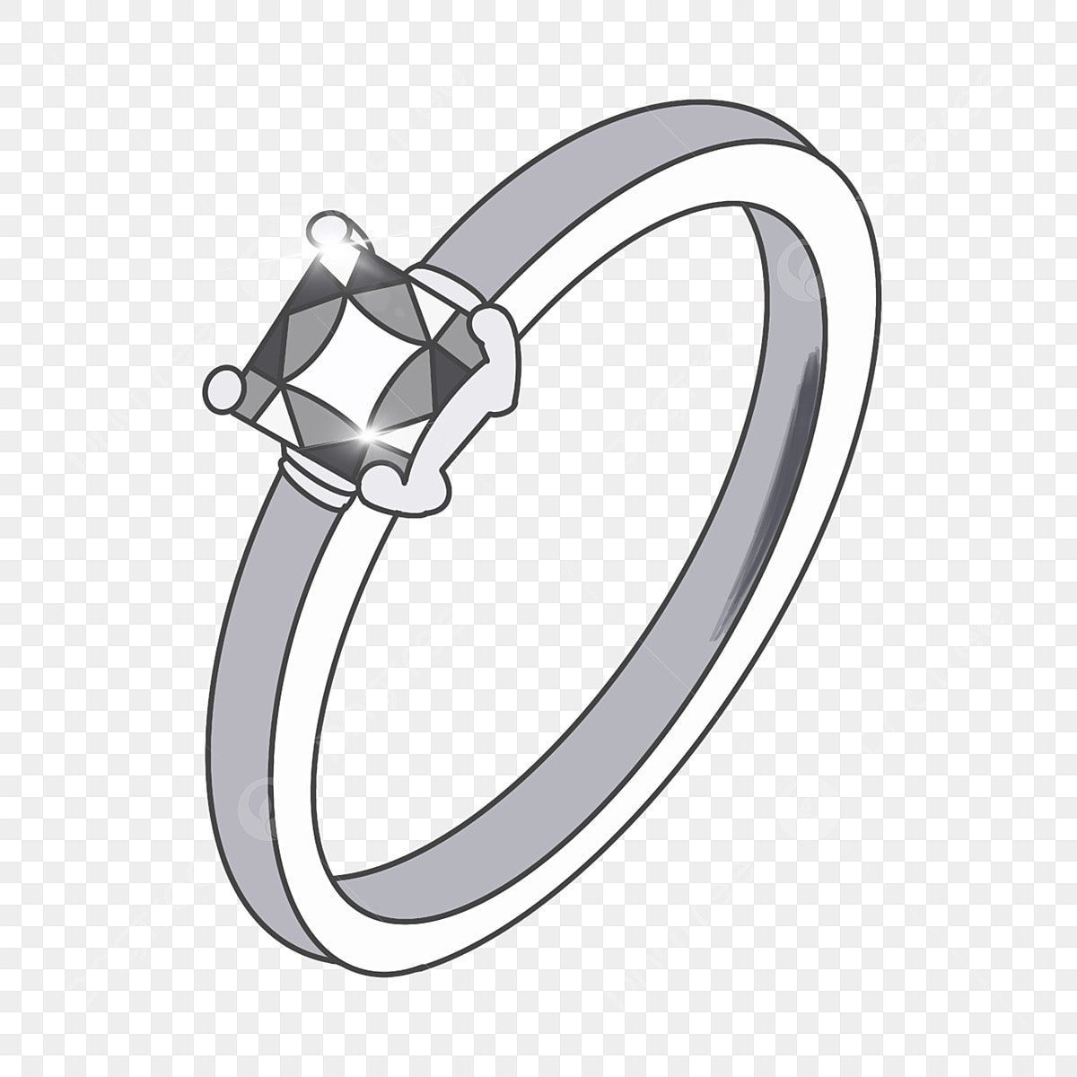 Кольцо векторный клипарт