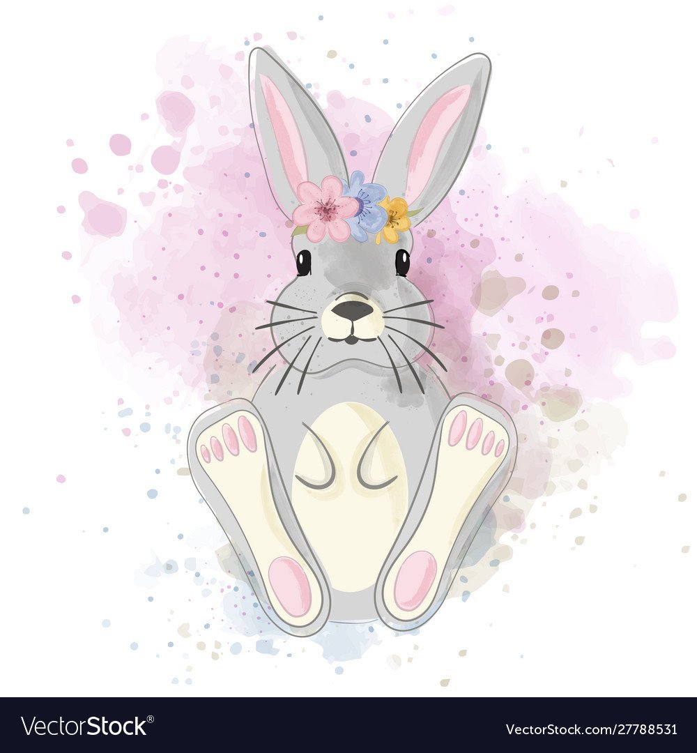 Зайка с короной