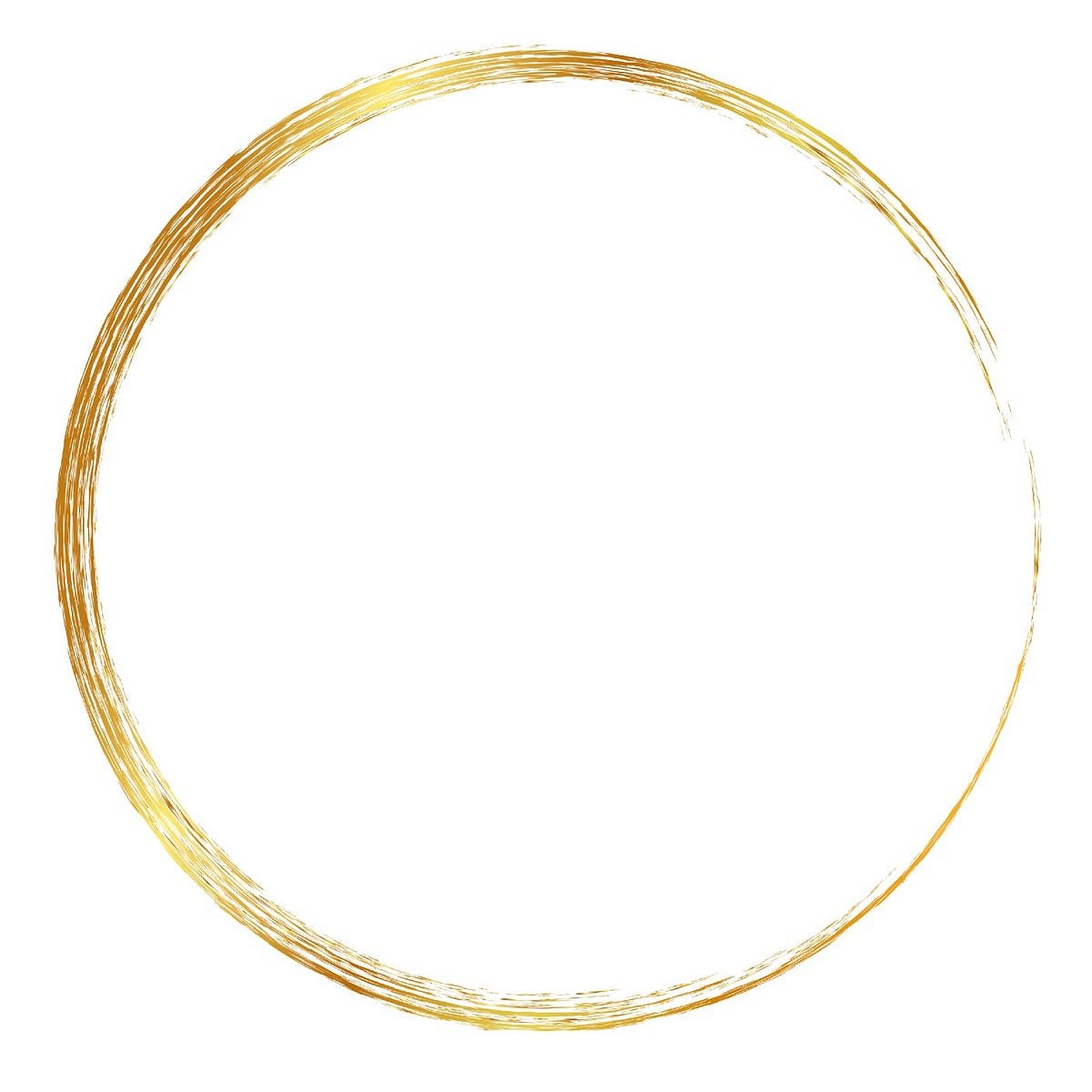 Круг с ободком