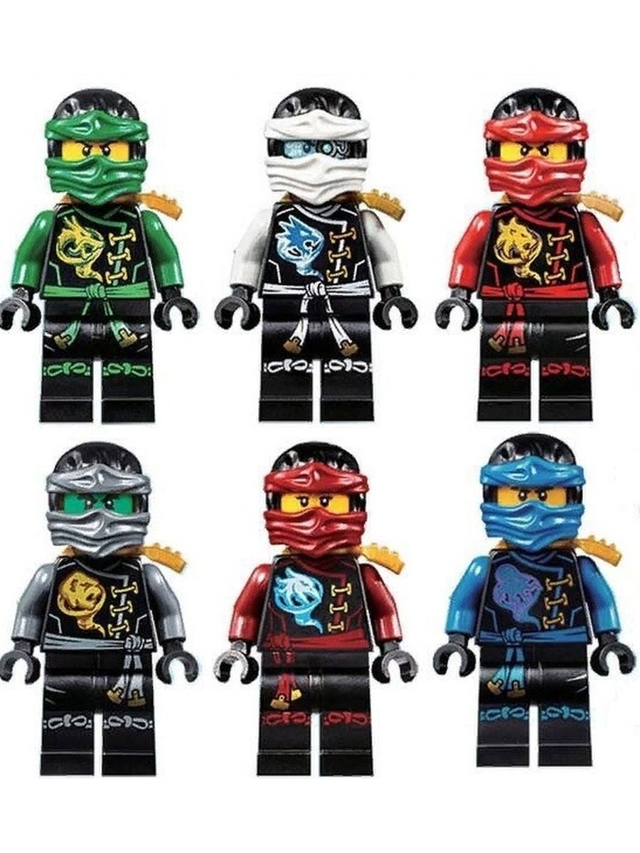 Лего Ниндзяго минифигурки 2017