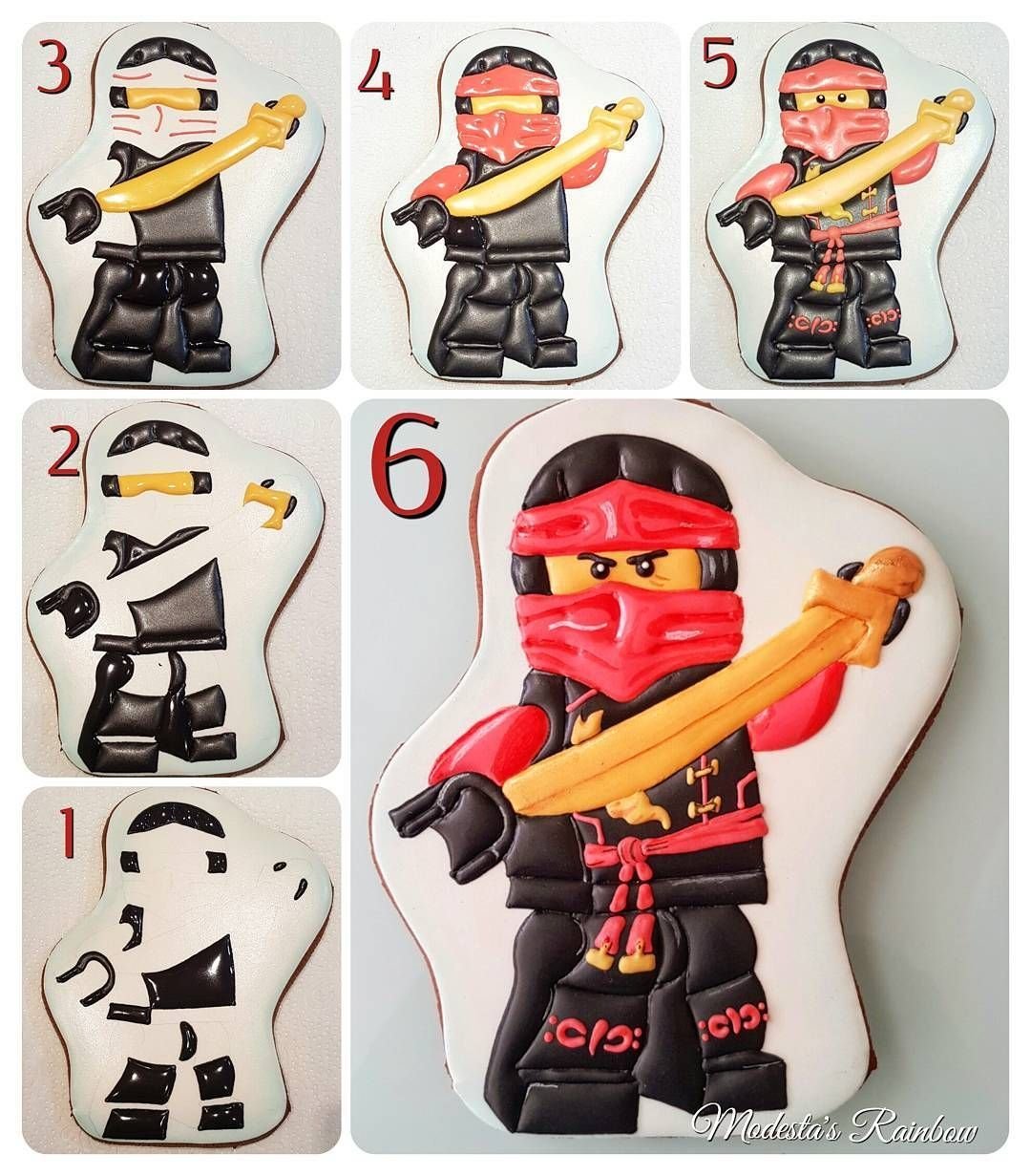 Пряники лего Ниндзяго