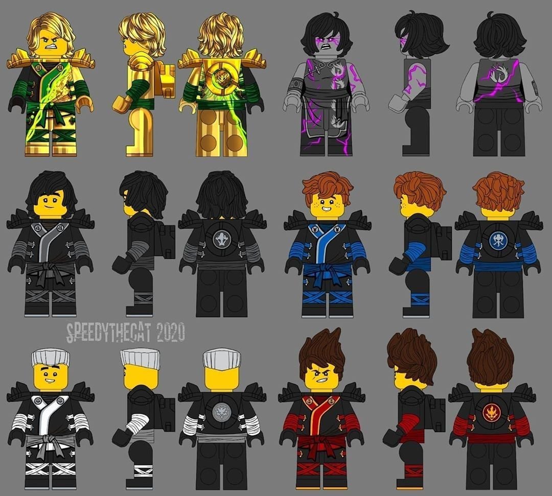 Ниндзяго Ллойд и Оверлорд