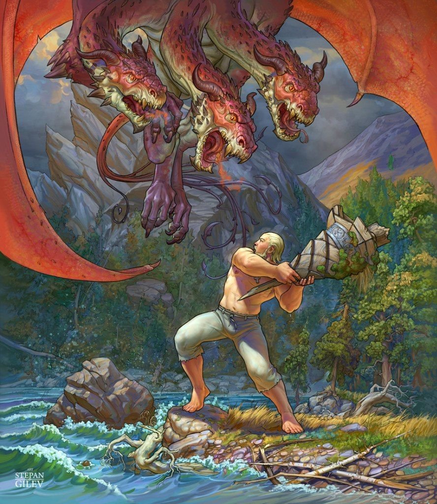 Виктор Васнецов змей Горыныч