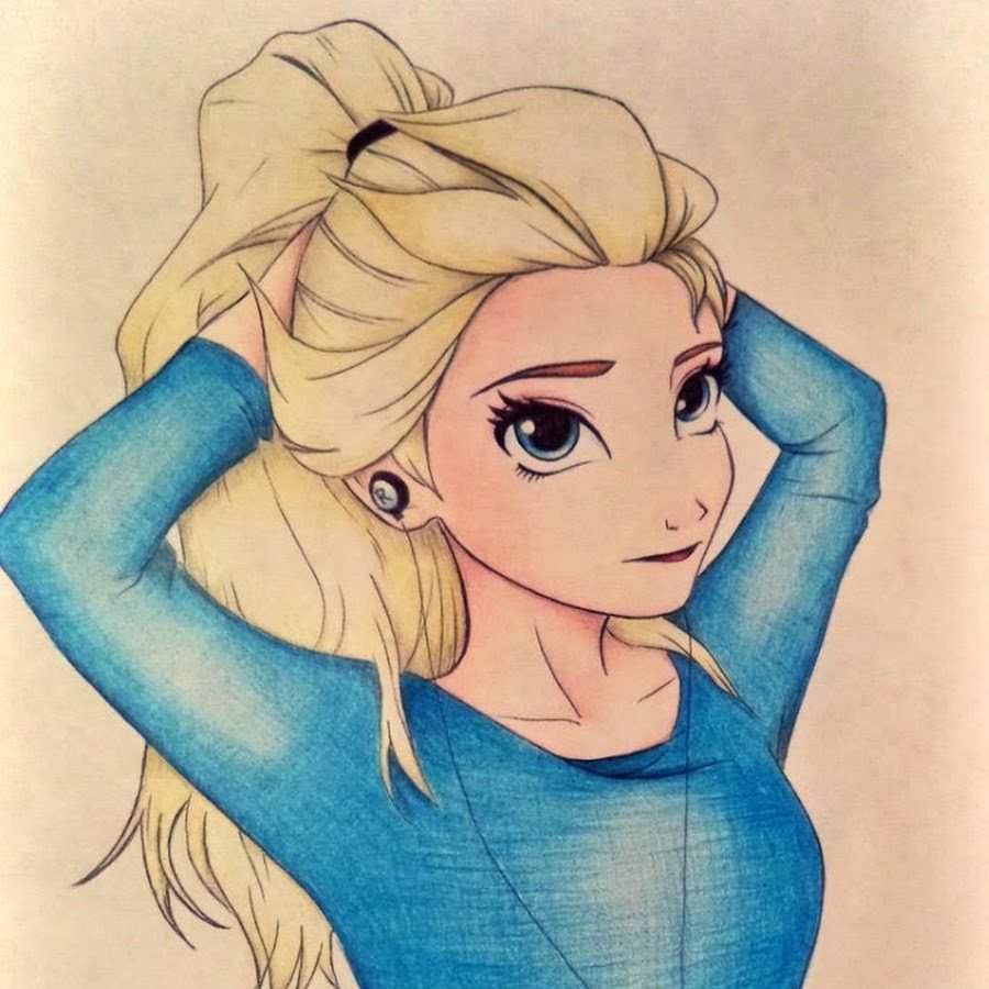 Срисовки для девочек