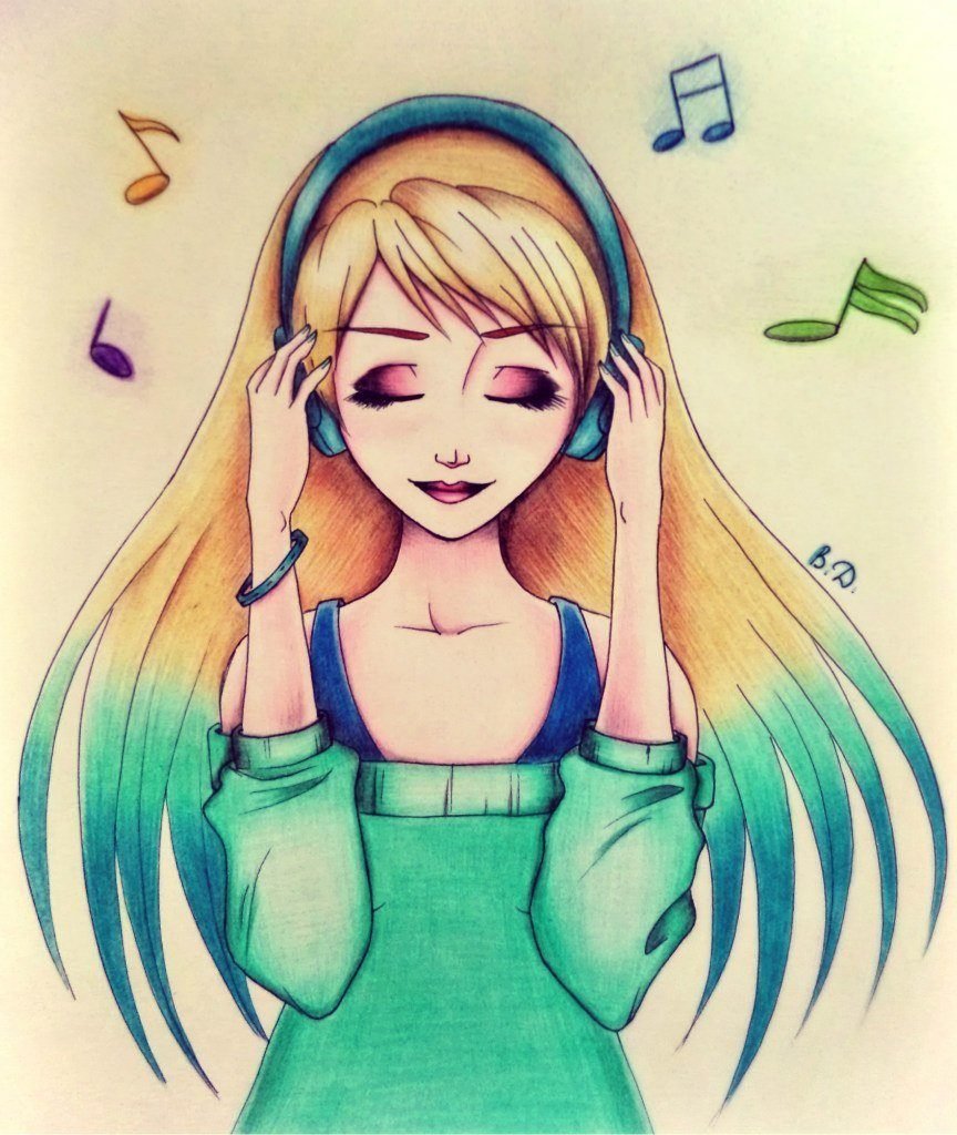 Рисунки для ЛД девочки