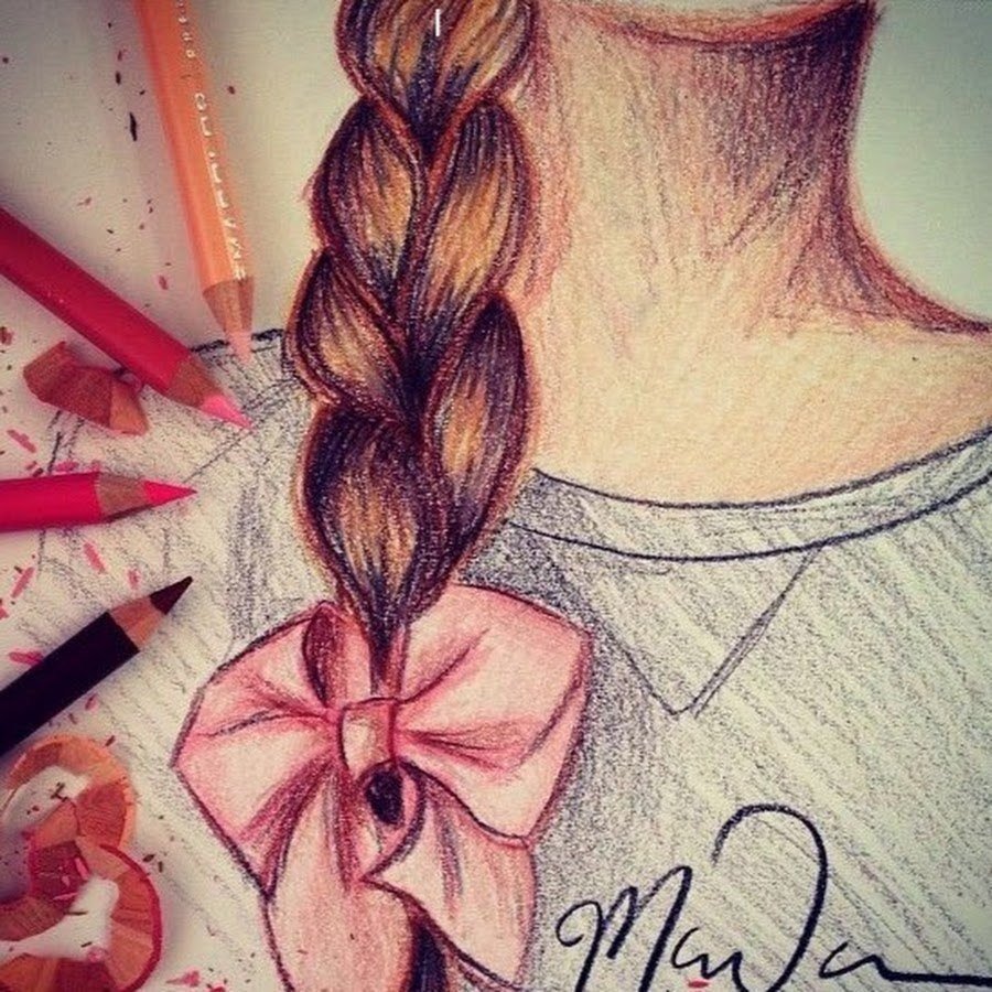 Красивые рисунки карандашом на аву