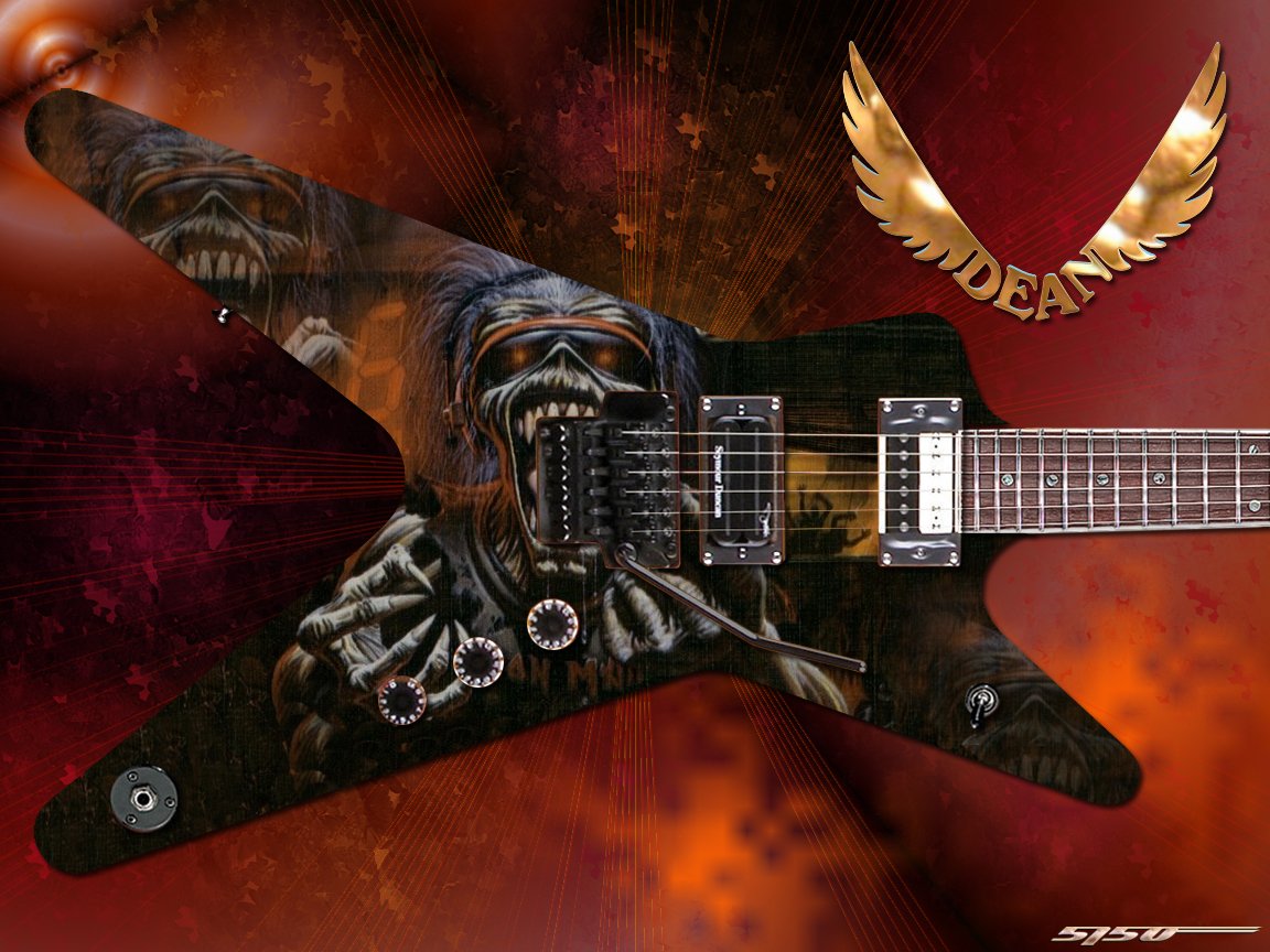 Гитара Айрон мейден