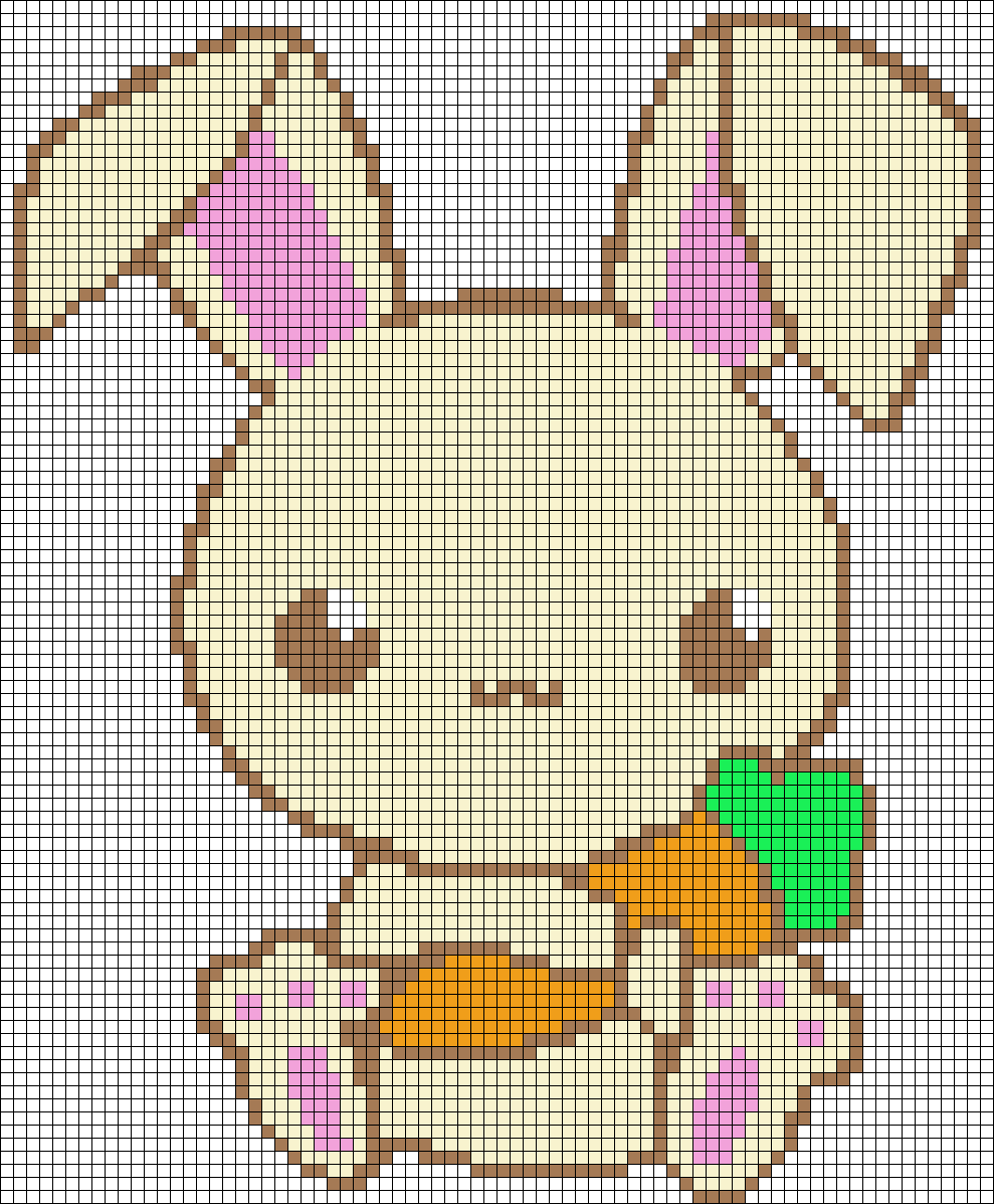 Рисование по клетками милое