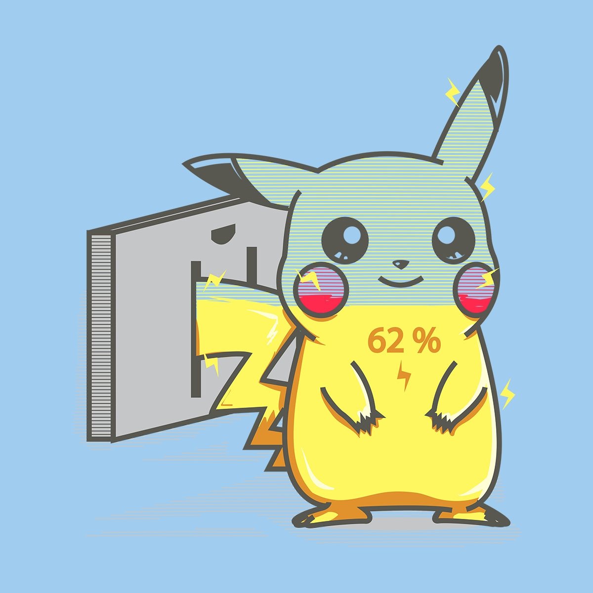 Пикачу картинки для срисовки