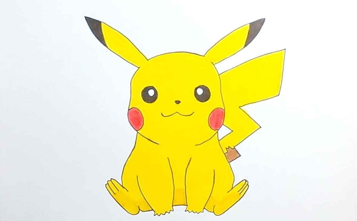 Пикачу картинки для срисовки