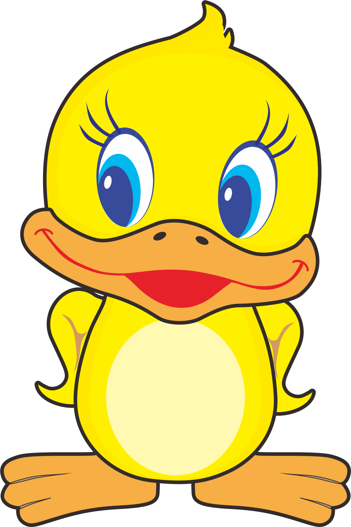 Утенок картинка