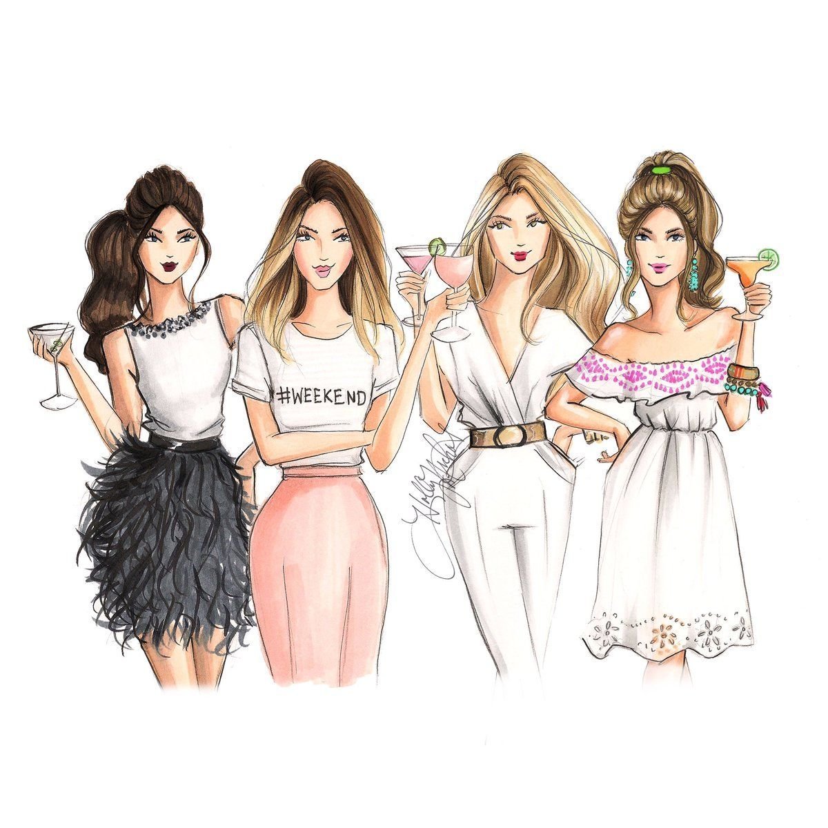 Три подружки