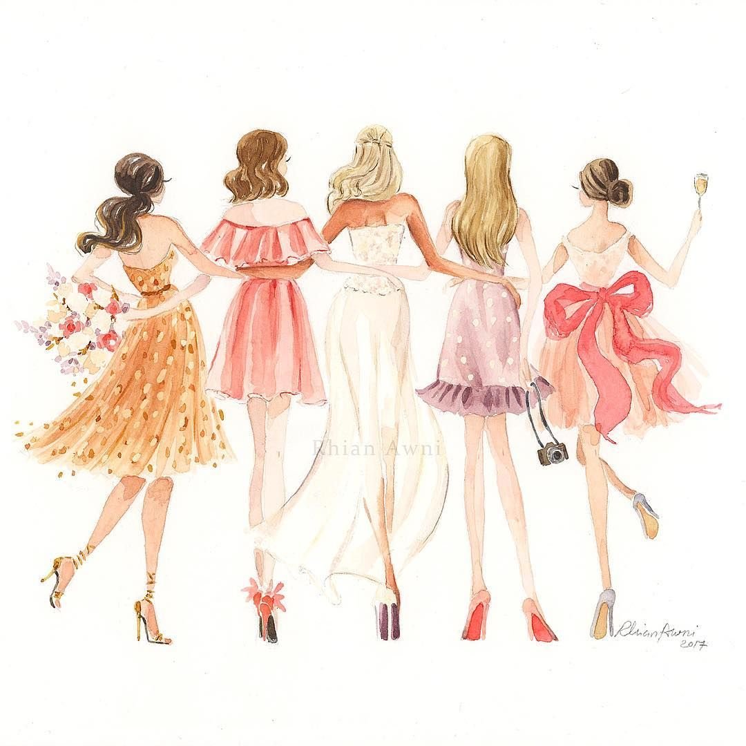 Модные иллюстрации