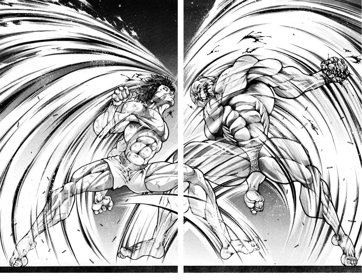 Ханма Юдзиро против баки