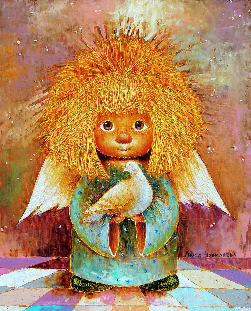 Художница Люся чувиляева