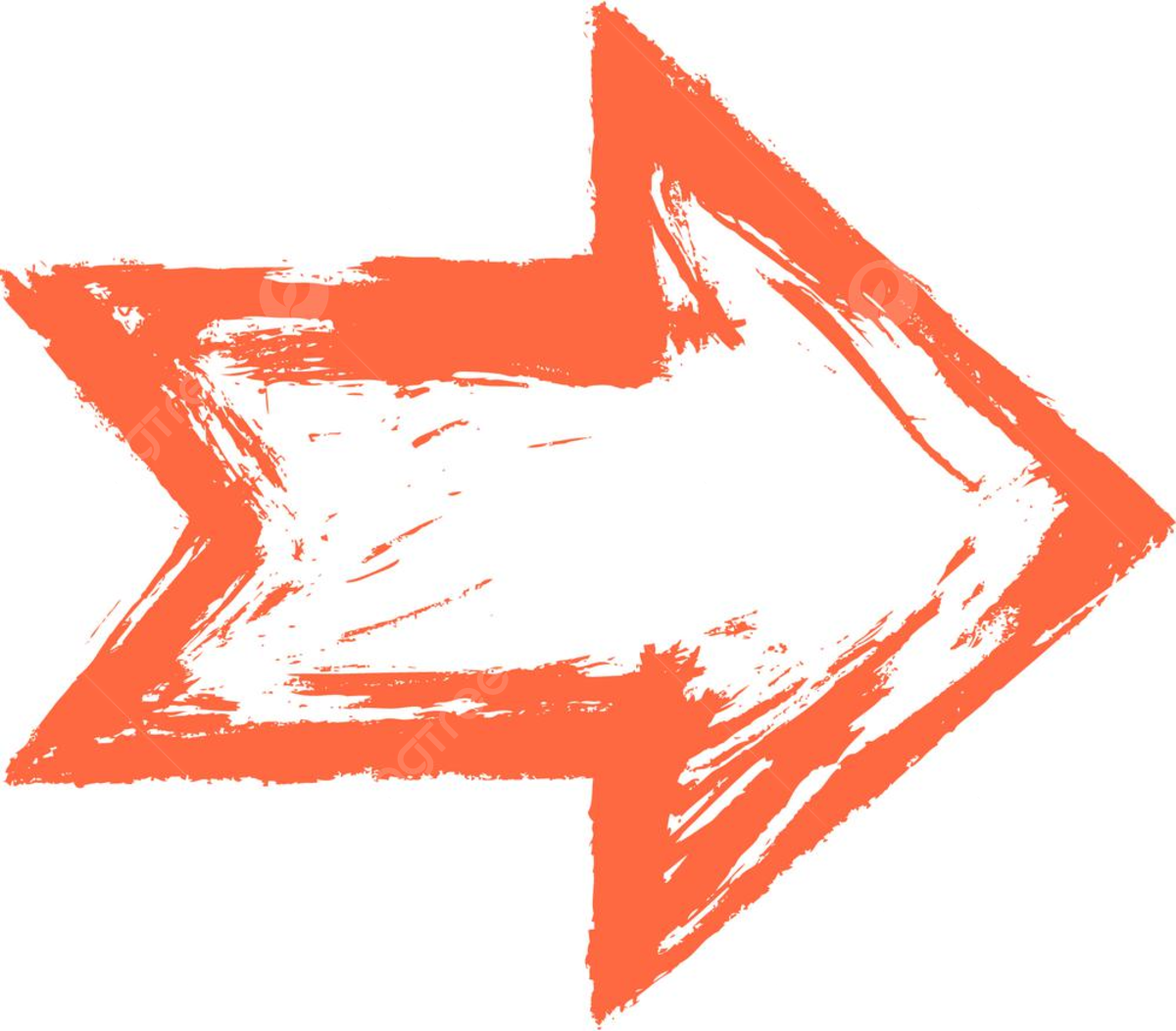 Стрелка краской