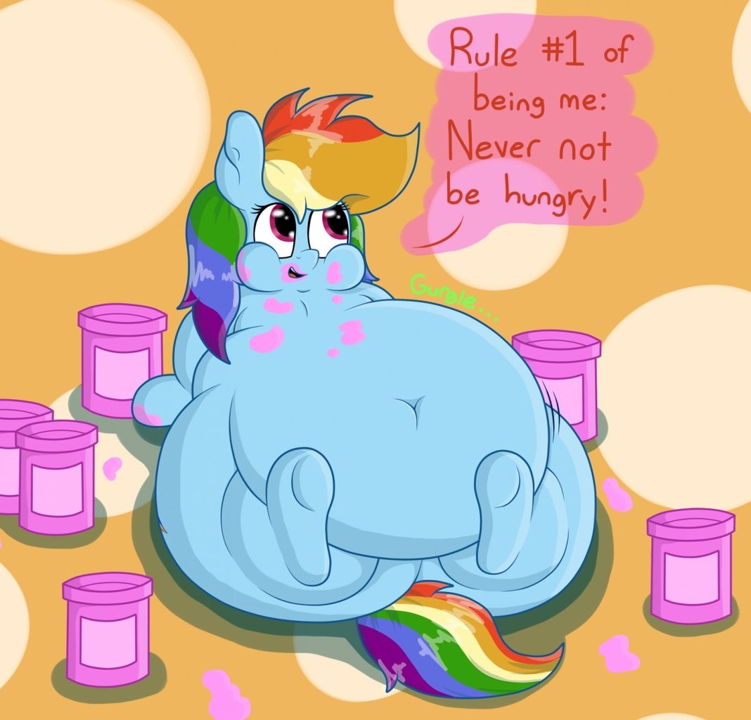 Очень толстые пони