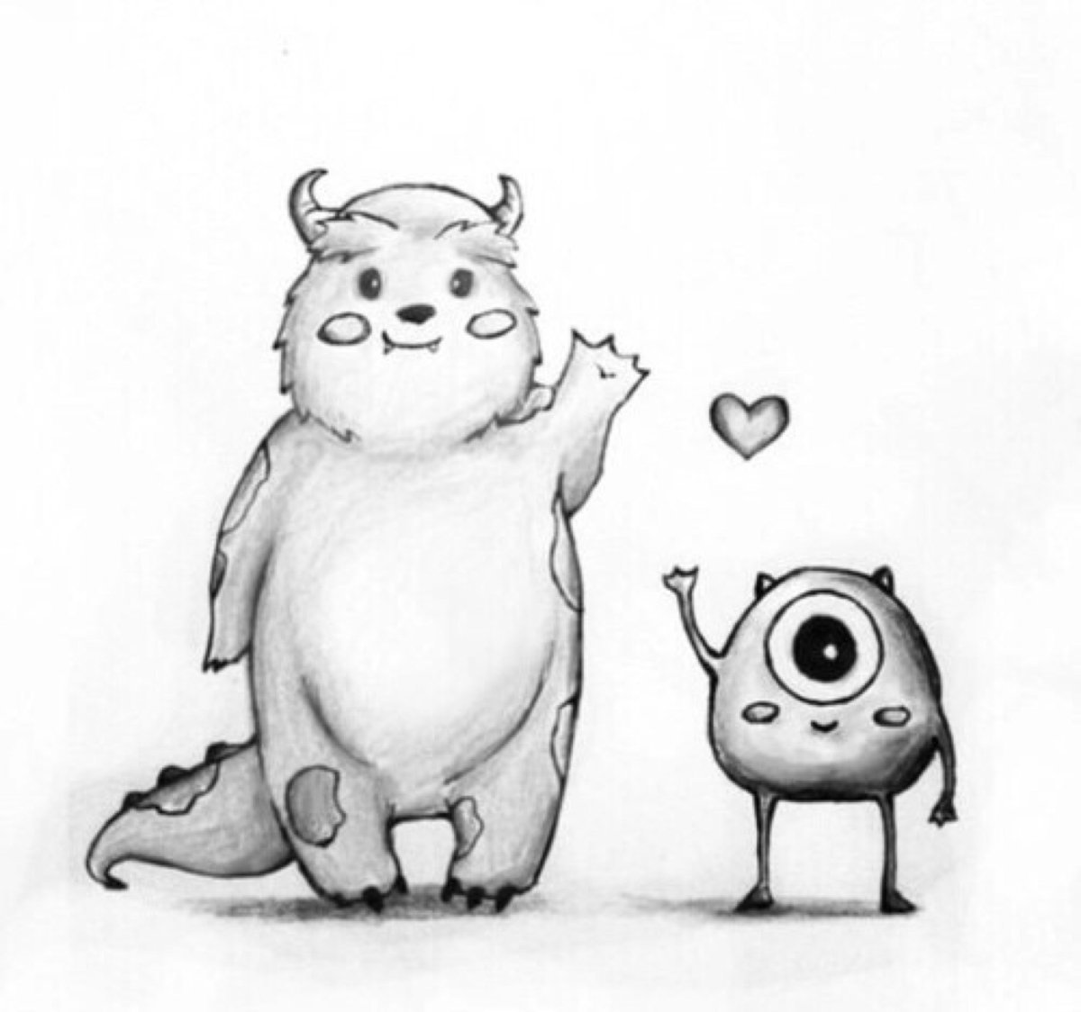 Мимимишные картинки для срисовки