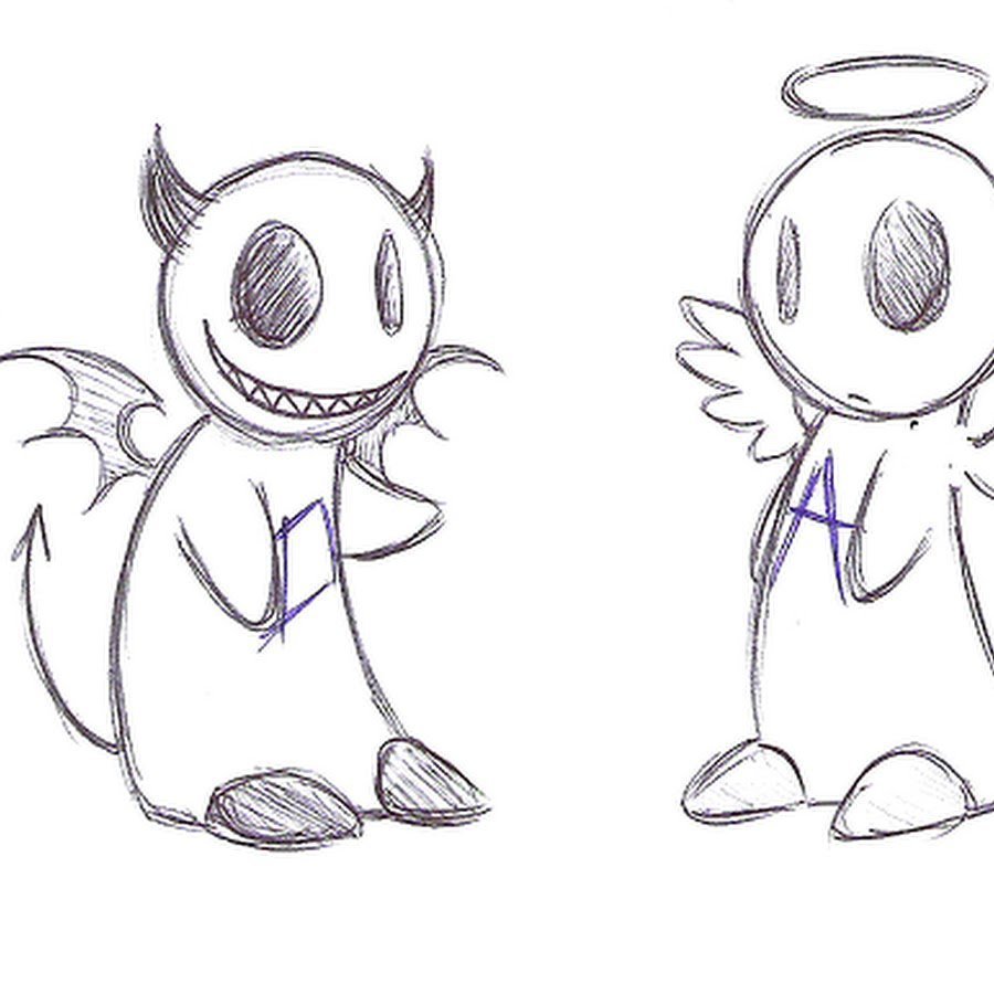 Страшные рисунки для срисовки