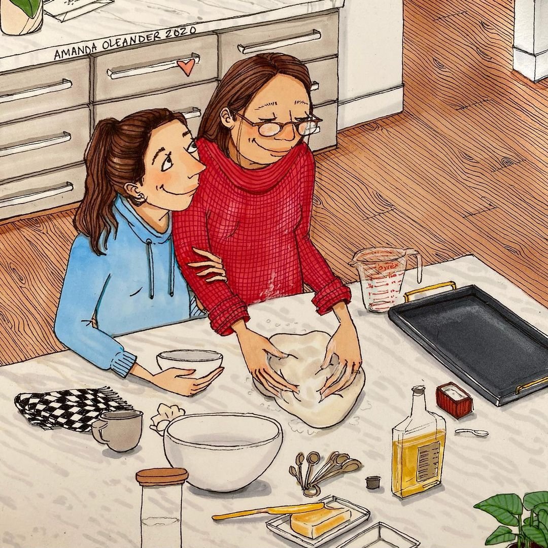 Ингода простой попить чай с мамой и поболтать