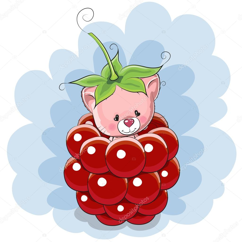 Ягодка Малинка с медведем