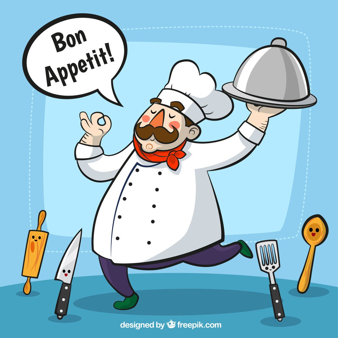 Шеф повар карикатура