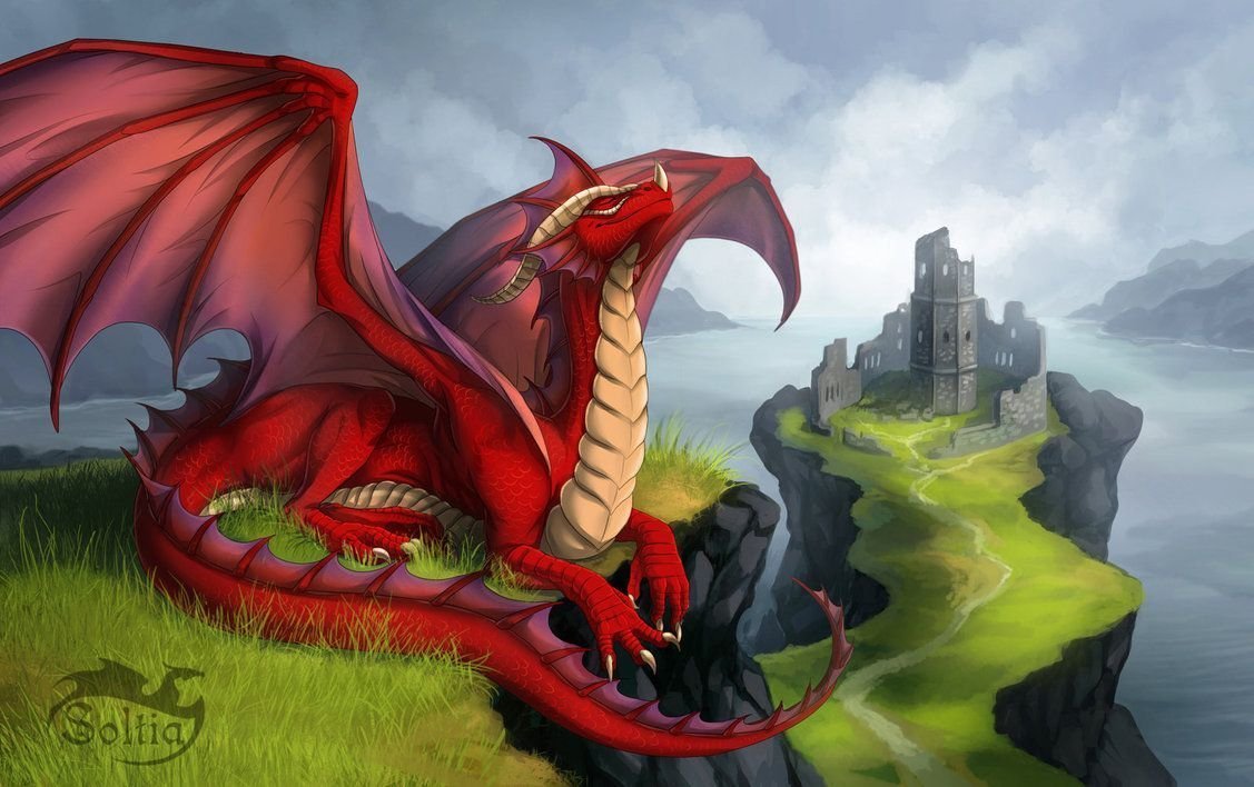 Визерион дракон золотой дракон