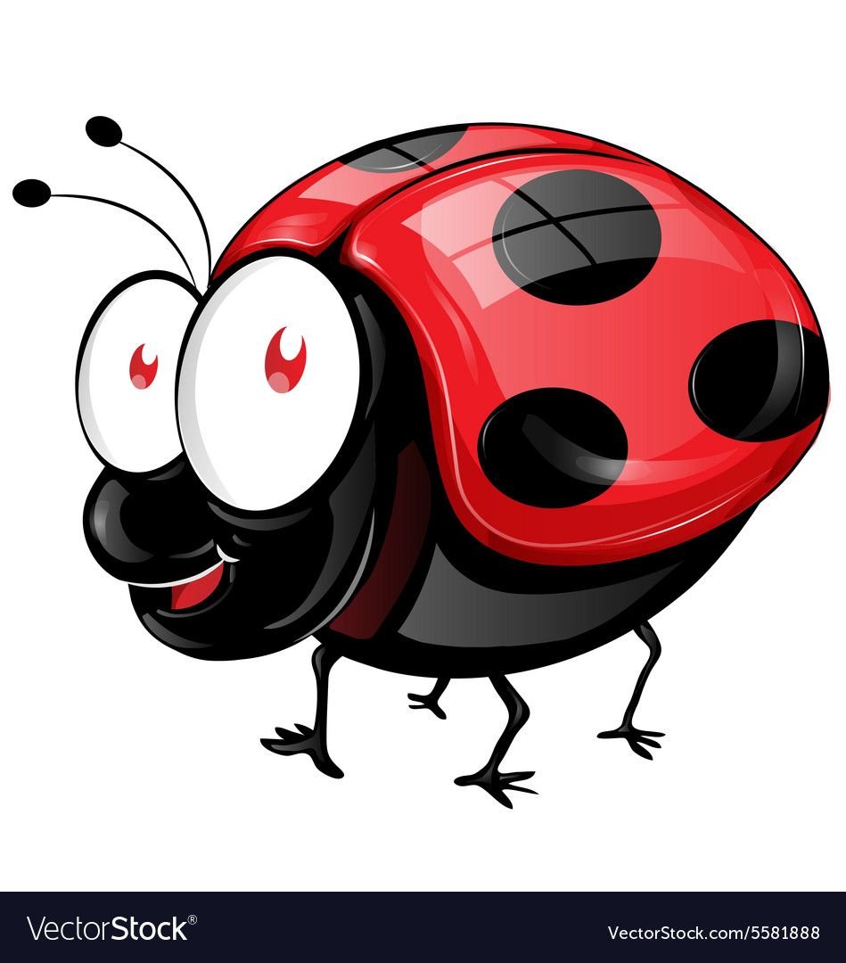 Божья коровка cartoon