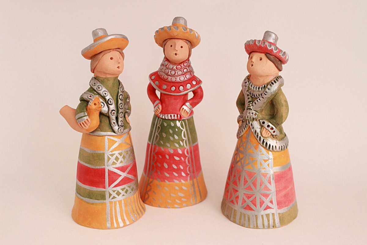 Романовская глиняная игрушка романушка