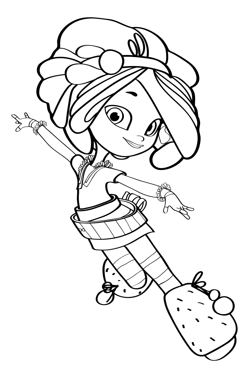 Сказочный патруль раскраска Варя алёнка